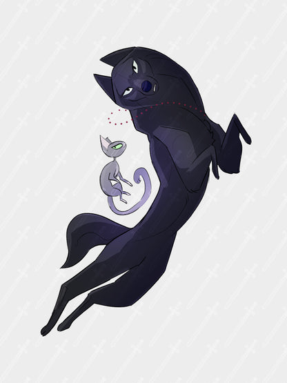 Inuu Leap of Faith // Permanent Sticker