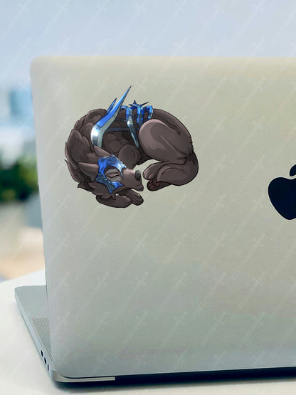 Grissom // When The Blade was Sleepy // Permanent Sticker