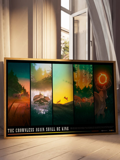 The Crownless Again Shalle Be King // LIMITED Gallery Edition