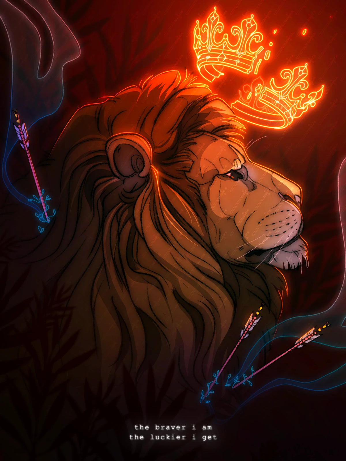 The Braver I am, the Luckier I get