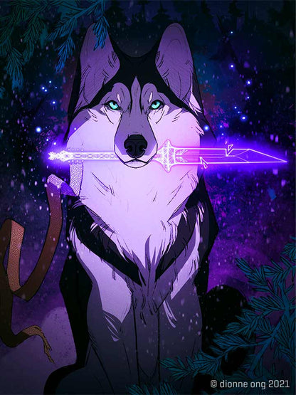 Husky - Magic Sword